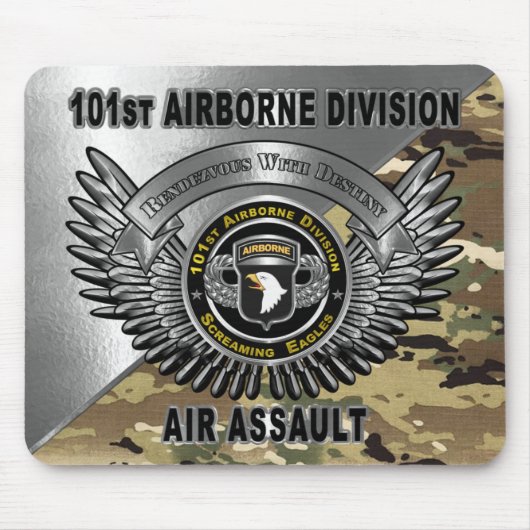 101. Im Flugzeug Division Mousepad (Vorne)