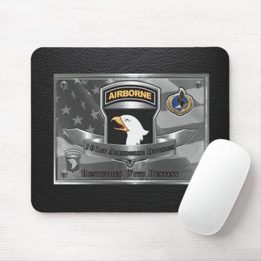 101. Im Flugzeug Division Mousepad (Mit Mouse)