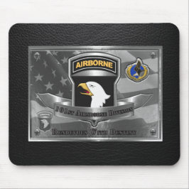 101. Im Flugzeug Division Mousepad