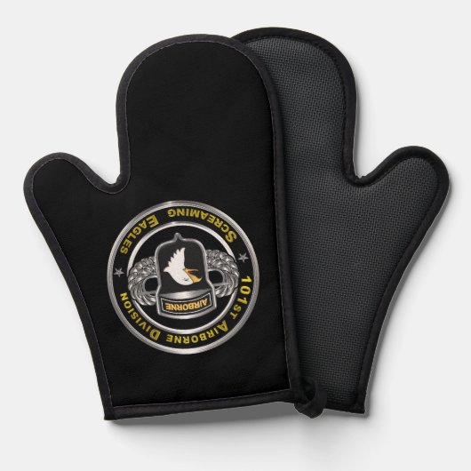 101. Im Flugzeug Division Ofenhandschuh (Vorderseite/Rückseite)