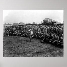 101. Im Flugzeug Division Poster