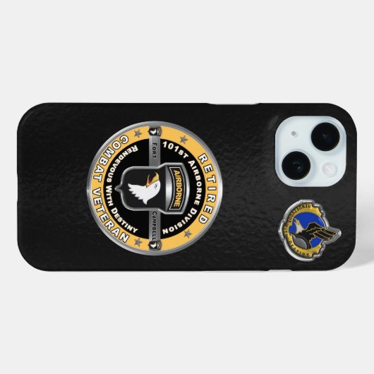 101. Im Flugzeug Division Remüde Case-Mate iPhone Hülle (Rückseite (Horizontal))