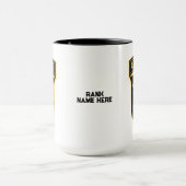 101. Im Flugzeug Division Screaming Eagle Custom Tasse (Zentrum)