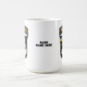 101. Im Flugzeug Division "Screaming Eagles" Custo Kaffeetasse (Mittel)