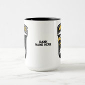 101. Im Flugzeug Division "Screaming Eagles" Custo Tasse (Zentrum)