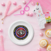 101. Im Flugzeug Division Screaming Eagles Custom Pappteller (Party)