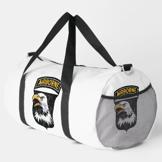 101. Im Flugzeug Division "Screaming Eagles" Grung Duffle Bag (Rechte Ecke)