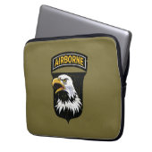 101. Im Flugzeug Division "Screaming Eagles" Grung Laptopschutzhülle (Vorderseite Links)