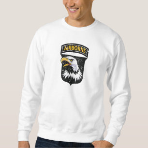 101. Im Flugzeug Division "Screaming Eagles" Grung Sweatshirt