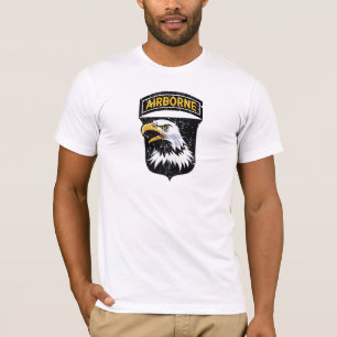 101. Im Flugzeug Division "Screaming Eagles" Grung T-Shirt