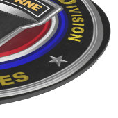 101. Im Flugzeug Division Screaming Eagles Schneidebrett (Ecke)