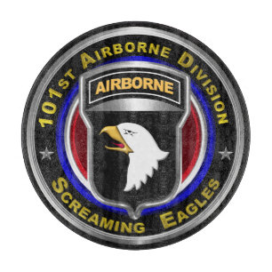 101. Im Flugzeug Division Screaming Eagles Schneidebrett