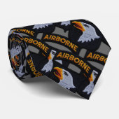 101. Im Flugzeug Division Screaming Eagles Veteran Krawatte (Gerollt)