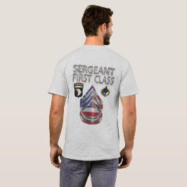 101. Im Flugzeug Division Sergeant First Class T-Shirt