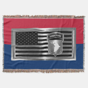 101. Im Flugzeug Division Silver Flag & Patch Decke