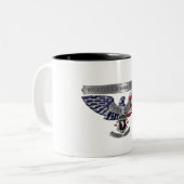 101. Im Flugzeug Division "Stolz, gedient zu haben Zweifarbige Tasse (Vorderseite Links)