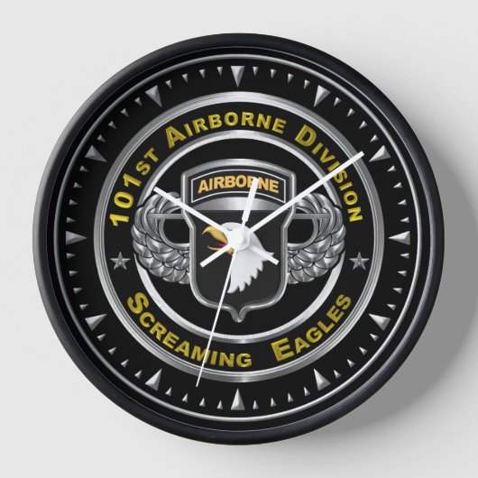 101. Im Flugzeug Division Uhr (Vorderseite)