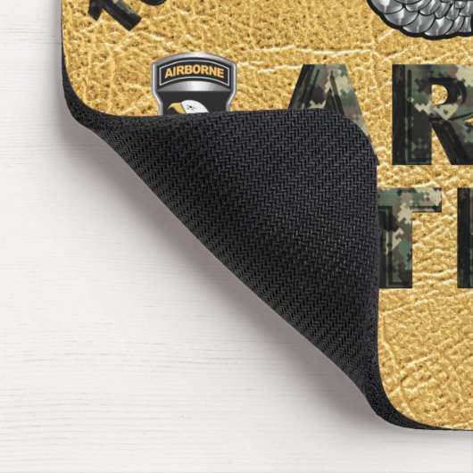 101. Im Flugzeug Division Veteran Mousepad (Ecke)