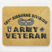 101. Im Flugzeug Division Veteran Mousepad (Vorne)