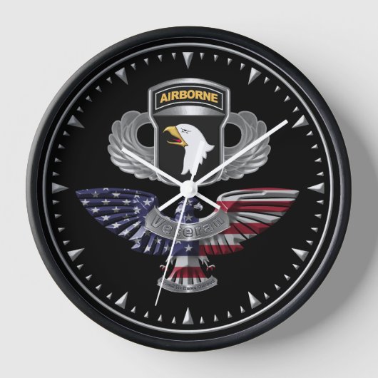 101. Im Flugzeug Division Veteran Uhr (Vorderseite)