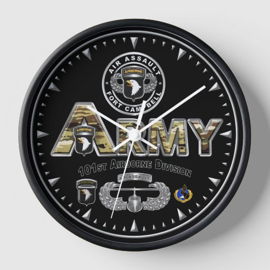 101. Im Flugzeug Division Veteran Uhr (Vorderseite)