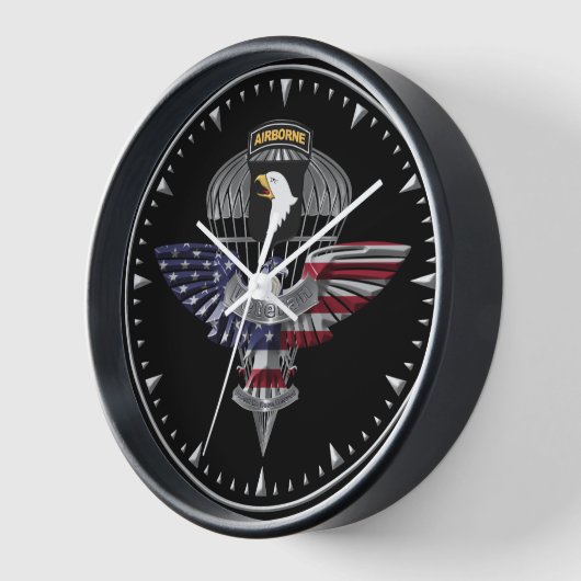 101. Im Flugzeug Division Veteran Uhr (Winkel)