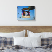 101. im Flugzeug Division Veteranen Veteranen Golf Leinwanddruck (Insitu (Schlafzimmer))