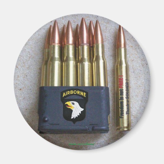 101. im Flugzeug Division Veterans Veteranen Krieg Magnet (Vorne)