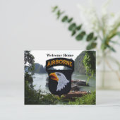 101. im Flugzeug Division vietnam "Patchskarte" Postkarte (Stehend Vorderseite)