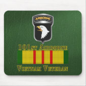 101. Im Flugzeug Division Vietnam Veteran Mousepad (Vorne)