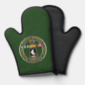 101. Im Flugzeug Division Vietnam Veteran Ofenhandschuh (Vorderseite/Rückseite)