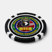 101. Im Flugzeug Division Vietnam Veteran Pokerchips (Einzeln)