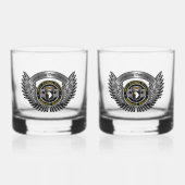 101. Im Flugzeug Division Whiskyglas (Vorderseite)