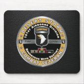 101. Im Flugzeug Division Wüstensturm Mousepad (Vorne)