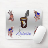 101. im Flugzeug - E-FAkicita Mousepad (Mit Mouse)