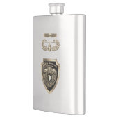 101. Im Flugzeug Flasche Flachmann (Links)