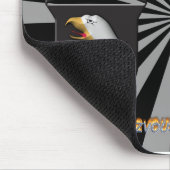 101. Im Flugzeug Geschenkautomat Mousepad (Ecke)