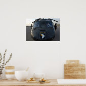 101. Im Flugzeug Poster (Küche)