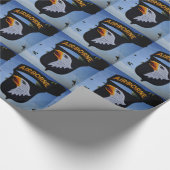 101. im Flugzeug Schreien von Adler Geschenkpapier (Ecke)