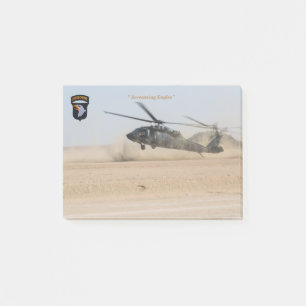 101. im Flugzeug schreiende Adler für Campbell-Tie Post-it Klebezettel