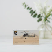 101. im Flugzeug schreiender Adlertierarztflecken Visitenkarte (Stehend Vorderseite)