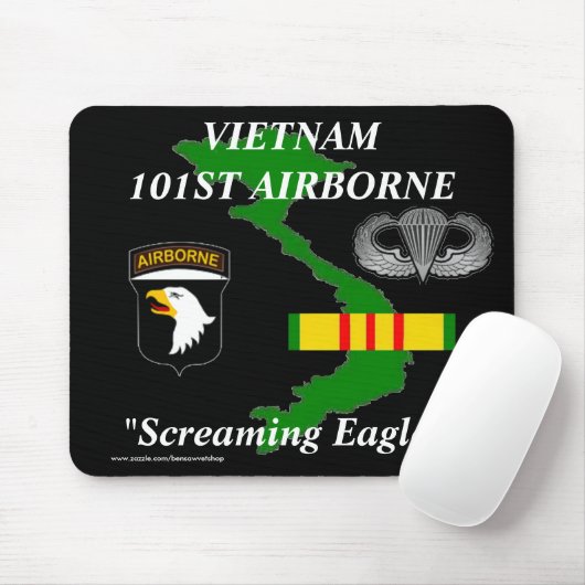 101. Im Flugzeug Vietnam Mousepad 2/b (Mit Mouse)