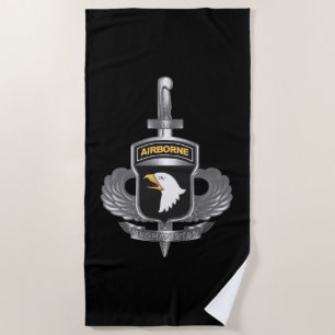 101. Luftlandedivision Afghanistan Veteran Strandtuch