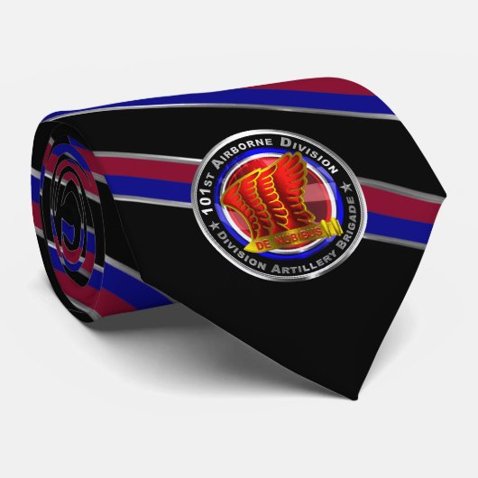 101. Luftlandedivision Artillerie-Brigade  Krawatte (Gerollt)