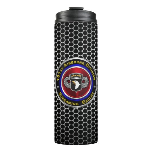 101. Luftlandedivision benutzerdefiniert Thermosbecher (Vorderseite)