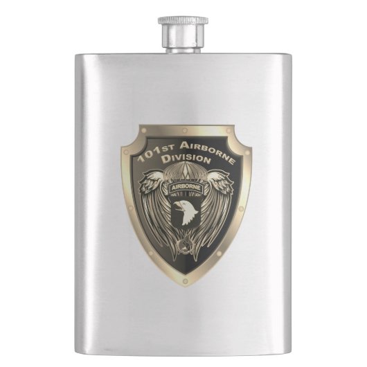 101. Luftlandedivision Flasche Flachmann (Vorderseite)