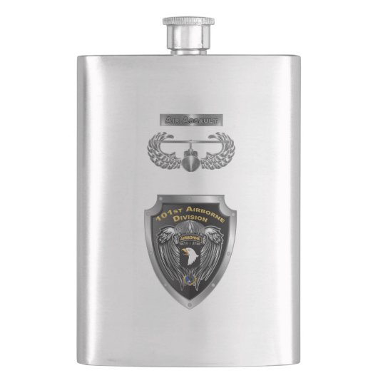 101. Luftlandedivision Flasche Flachmann (Vorderseite)