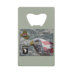 101. Luftlandedivision Fort Campbell Geldbeutel Flaschenöffner
