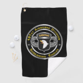 101. Luftlandedivision Golfhandtuch (Insitu)