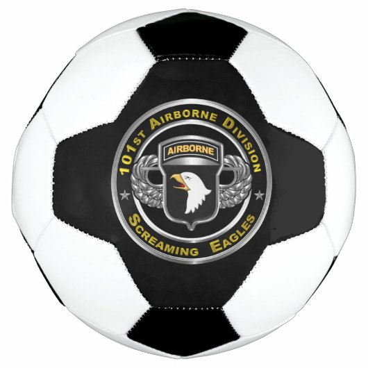 101. Luftlandedivision NIEDRIGERER PREIS Fußball (Vorderseite)